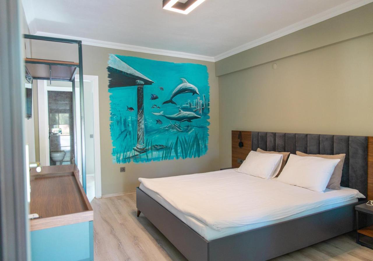 Kayalar Blue Beach Hotel Sazli Luaran gambar